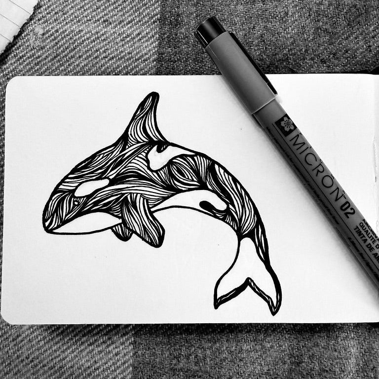 Orca Sticker