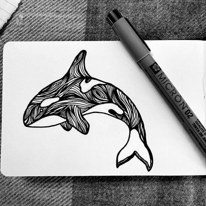 Orca Sticker