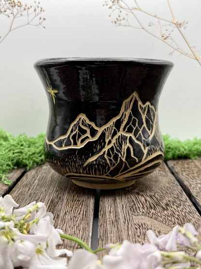 Mountainscape tumbler