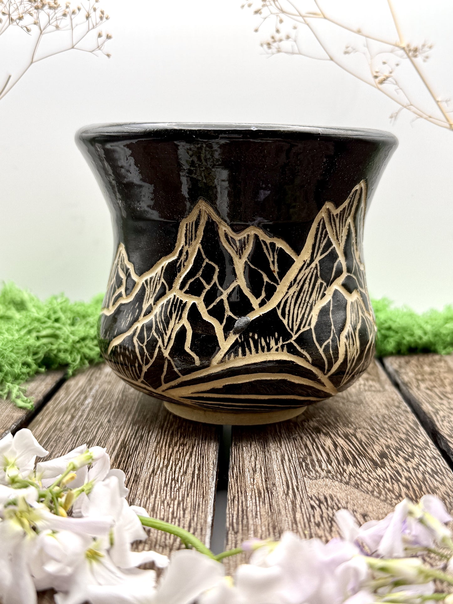 Mountainscape tumbler