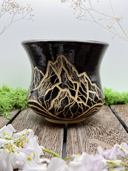 Mountainscape tumbler